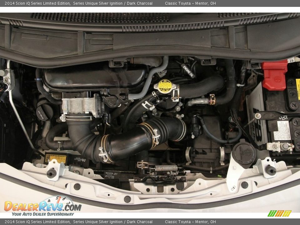 2014 Scion iQ Series Limited Edition Series Unique Silver Ignition / Dark Charcoal Photo #19