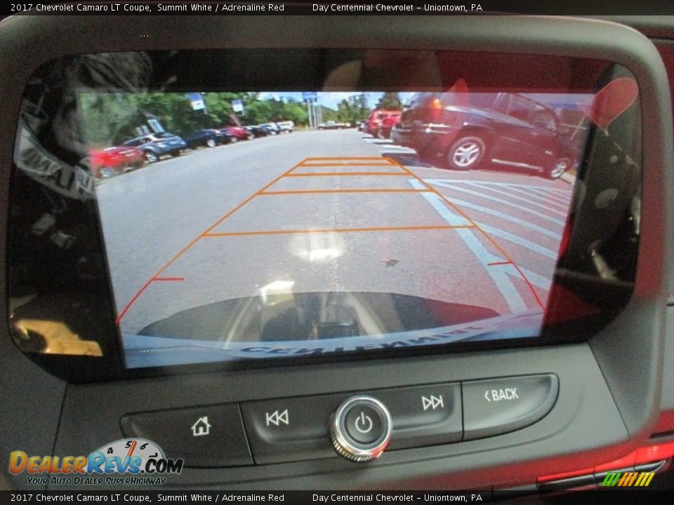 2017 Chevrolet Camaro LT Coupe Summit White / Adrenaline Red Photo #18