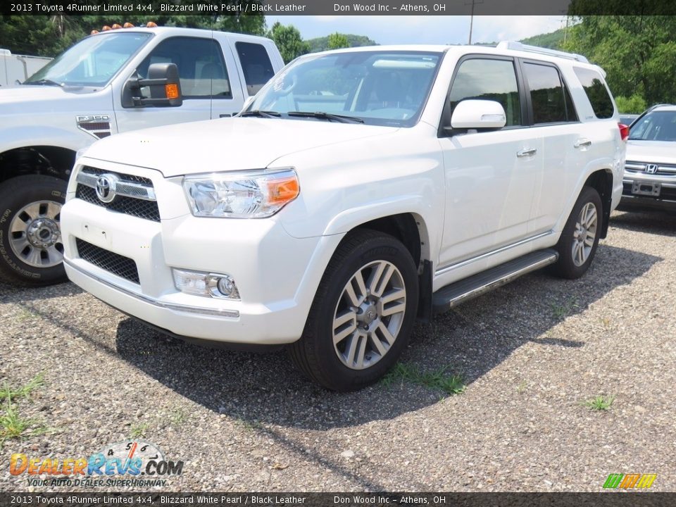 2013 Toyota 4Runner Limited 4x4 Blizzard White Pearl / Black Leather Photo #2