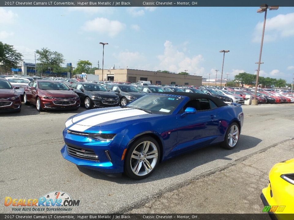 2017 Chevrolet Camaro LT Convertible Hyper Blue Metallic / Jet Black Photo #1