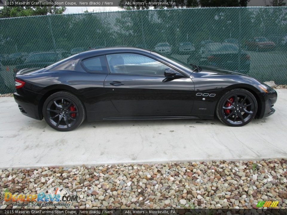 Nero (Black) 2015 Maserati GranTurismo Sport Coupe Photo #2