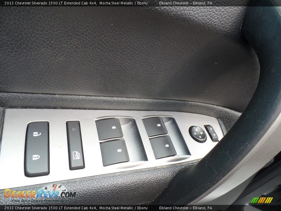 2013 Chevrolet Silverado 1500 LT Extended Cab 4x4 Mocha Steel Metallic / Ebony Photo #13