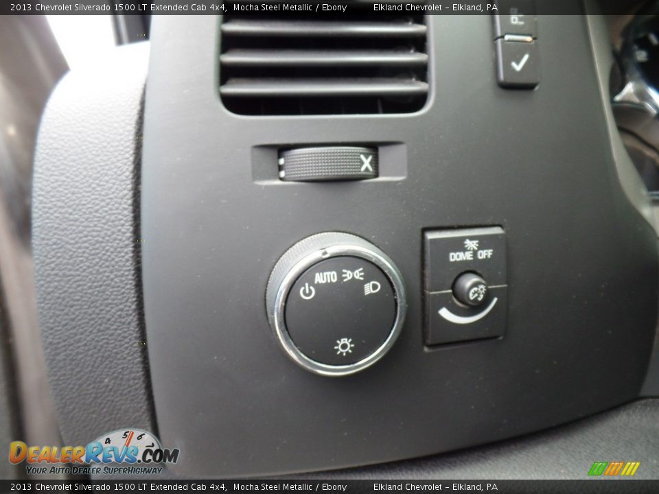 2013 Chevrolet Silverado 1500 LT Extended Cab 4x4 Mocha Steel Metallic / Ebony Photo #21