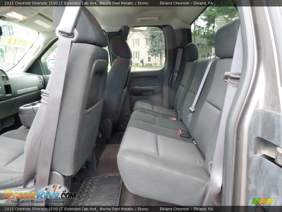 2013 Chevrolet Silverado 1500 LT Extended Cab 4x4 Mocha Steel Metallic / Ebony Photo #32