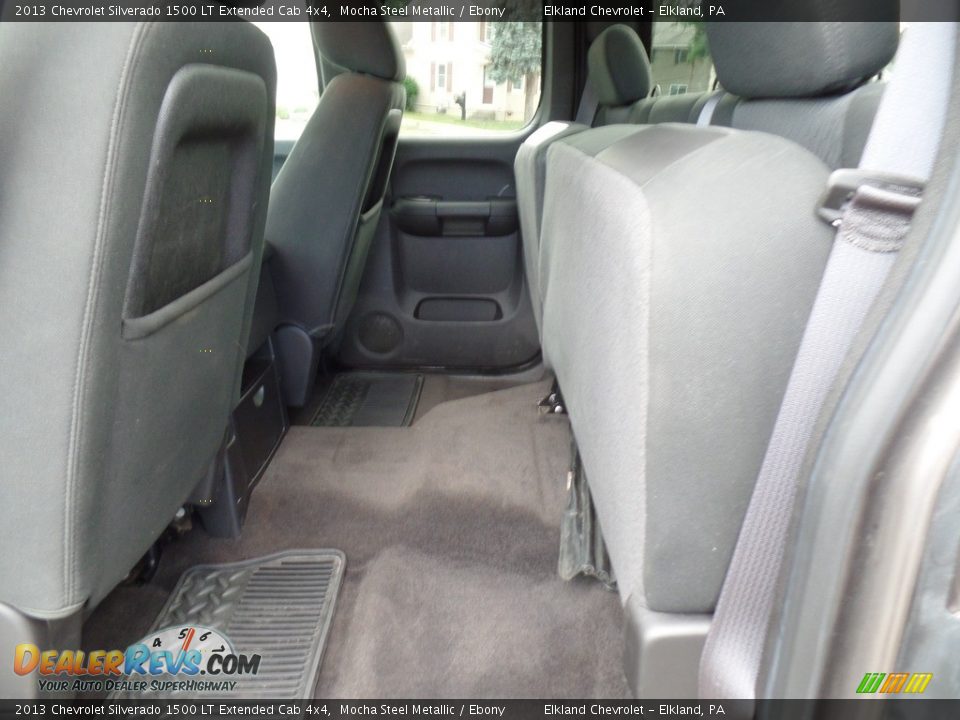 2013 Chevrolet Silverado 1500 LT Extended Cab 4x4 Mocha Steel Metallic / Ebony Photo #34