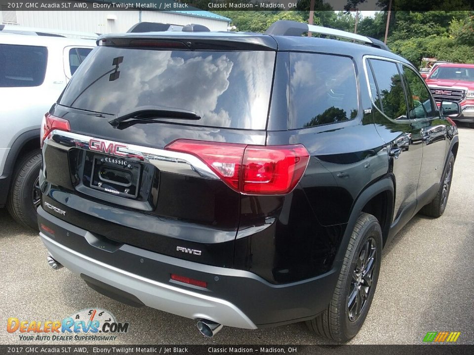 2017 GMC Acadia SLT AWD Ebony Twilight Metallic / Jet Black Photo #2