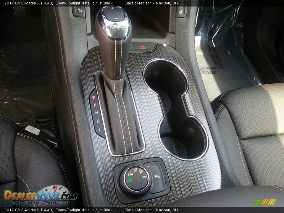 2017 GMC Acadia SLT AWD Ebony Twilight Metallic / Jet Black Photo #7