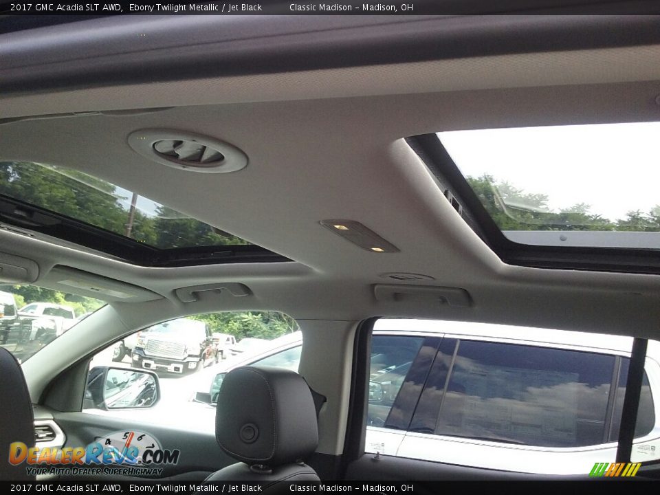 2017 GMC Acadia SLT AWD Ebony Twilight Metallic / Jet Black Photo #10