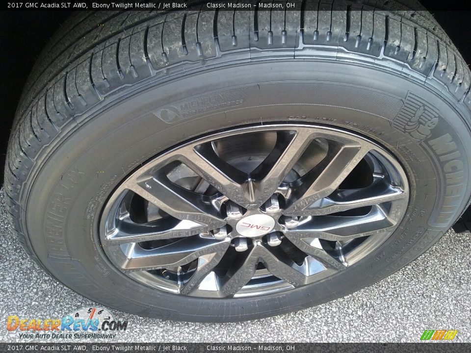 2017 GMC Acadia SLT AWD Ebony Twilight Metallic / Jet Black Photo #11