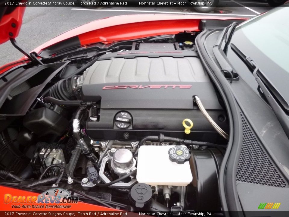 2017 Chevrolet Corvette Stingray Coupe 6.2 Liter DI OHV 16-Valve VVT V8 Engine Photo #3