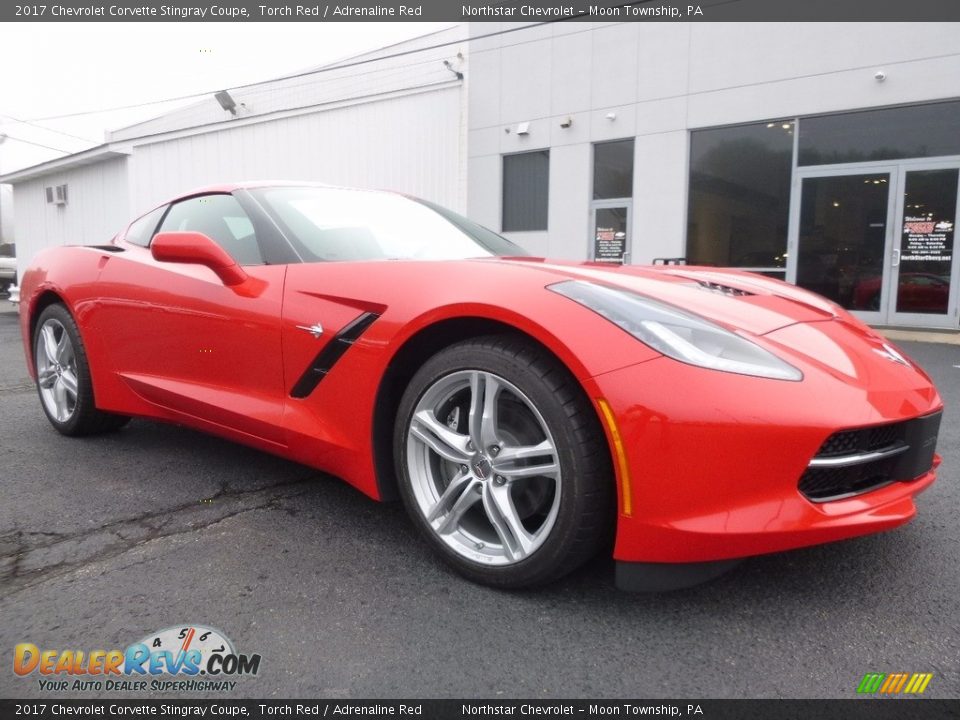2017 Chevrolet Corvette Stingray Coupe Torch Red / Adrenaline Red Photo #4