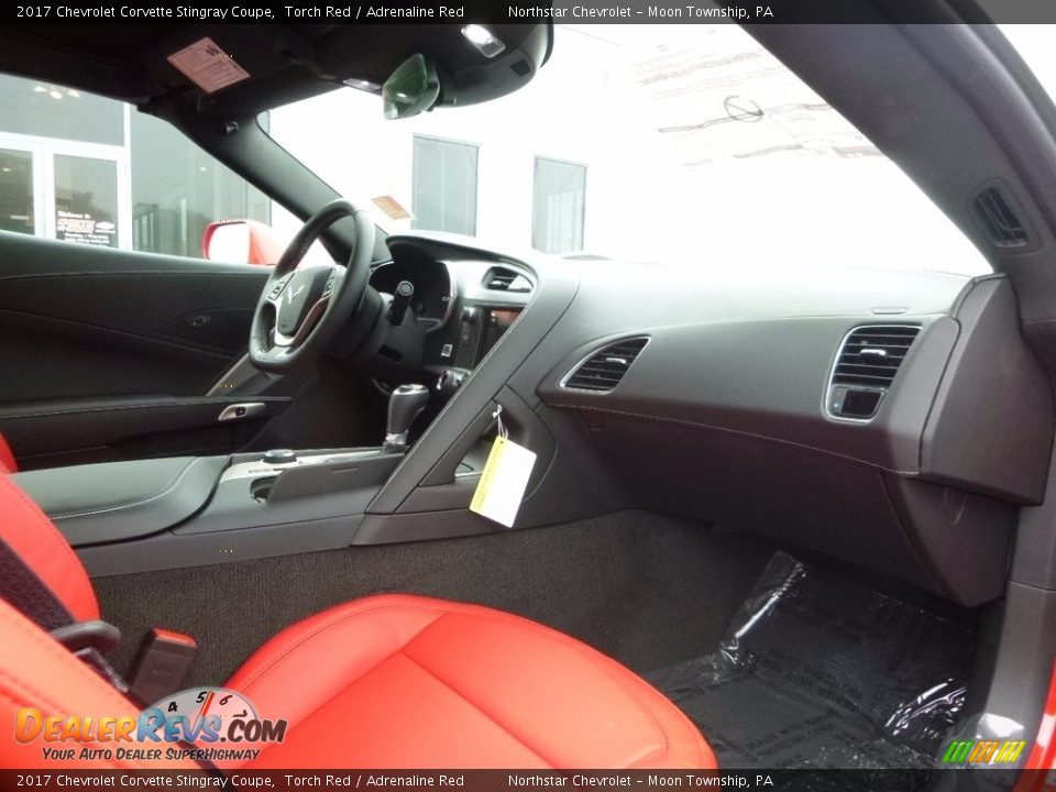 2017 Chevrolet Corvette Stingray Coupe Torch Red / Adrenaline Red Photo #6