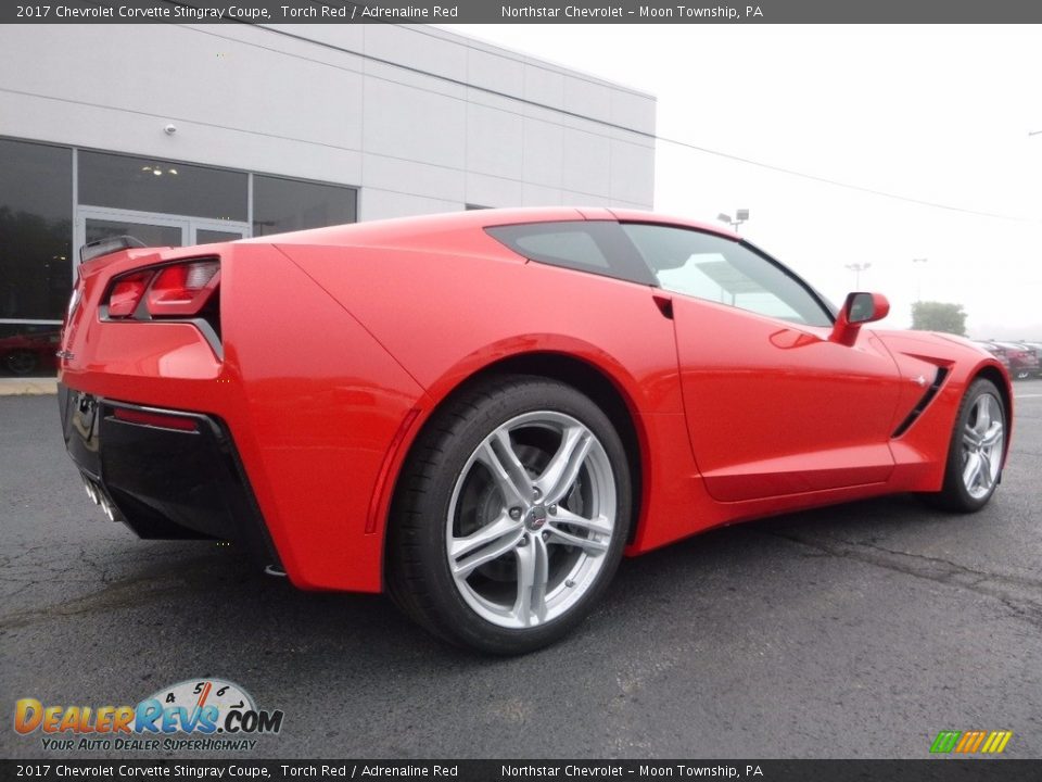 2017 Chevrolet Corvette Stingray Coupe Torch Red / Adrenaline Red Photo #7
