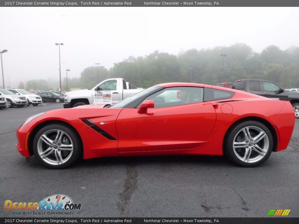 2017 Chevrolet Corvette Stingray Coupe Torch Red / Adrenaline Red Photo #10