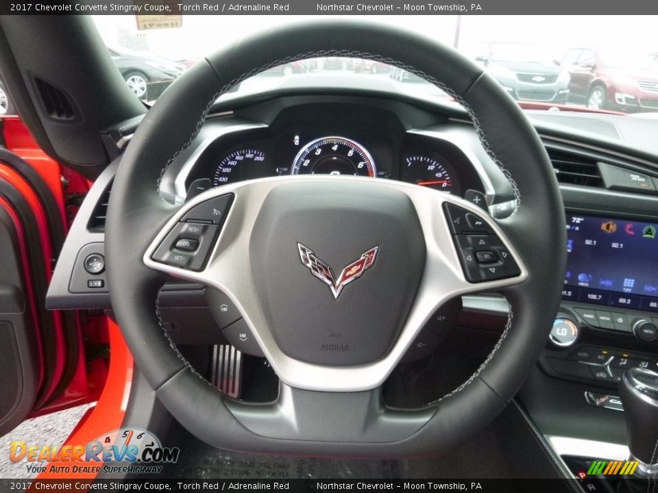 2017 Chevrolet Corvette Stingray Coupe Steering Wheel Photo #18