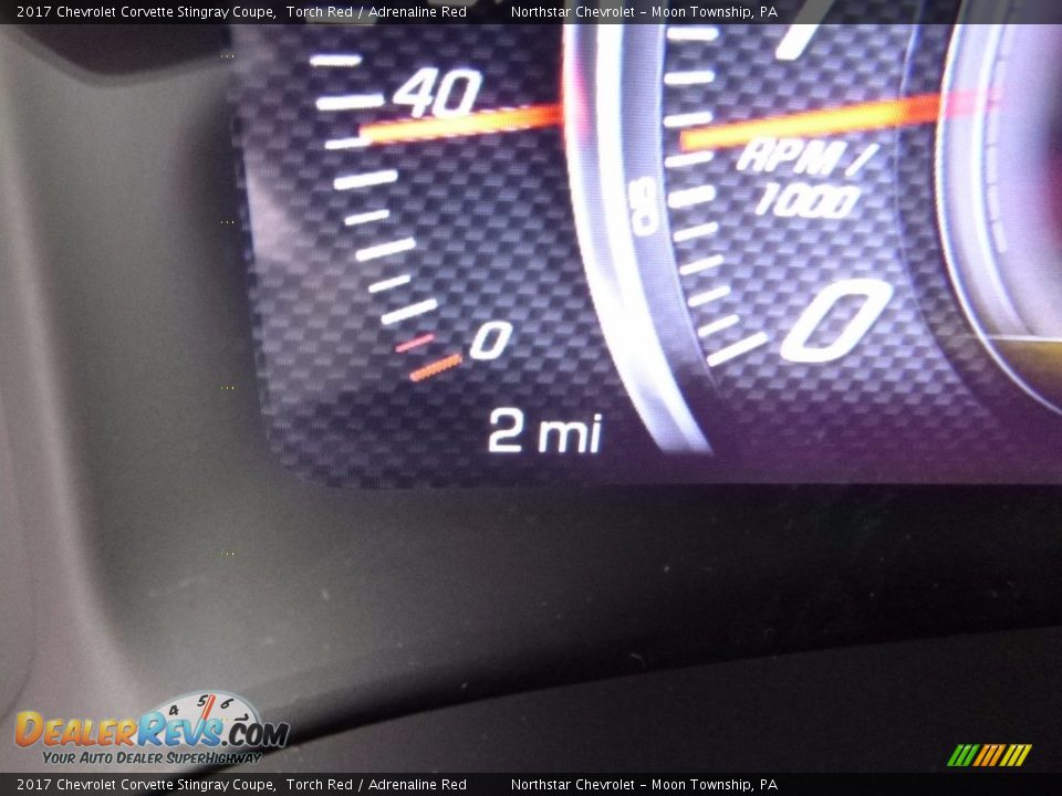 2017 Chevrolet Corvette Stingray Coupe Torch Red / Adrenaline Red Photo #20