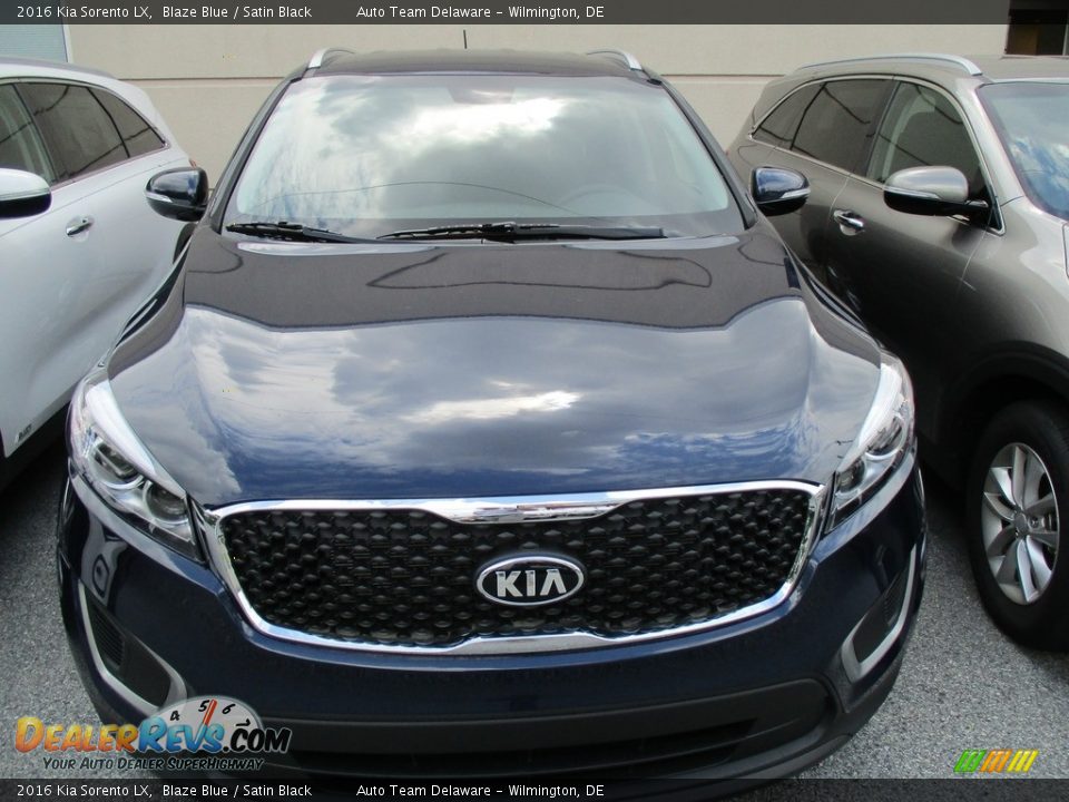 2016 Kia Sorento LX Blaze Blue / Satin Black Photo #2