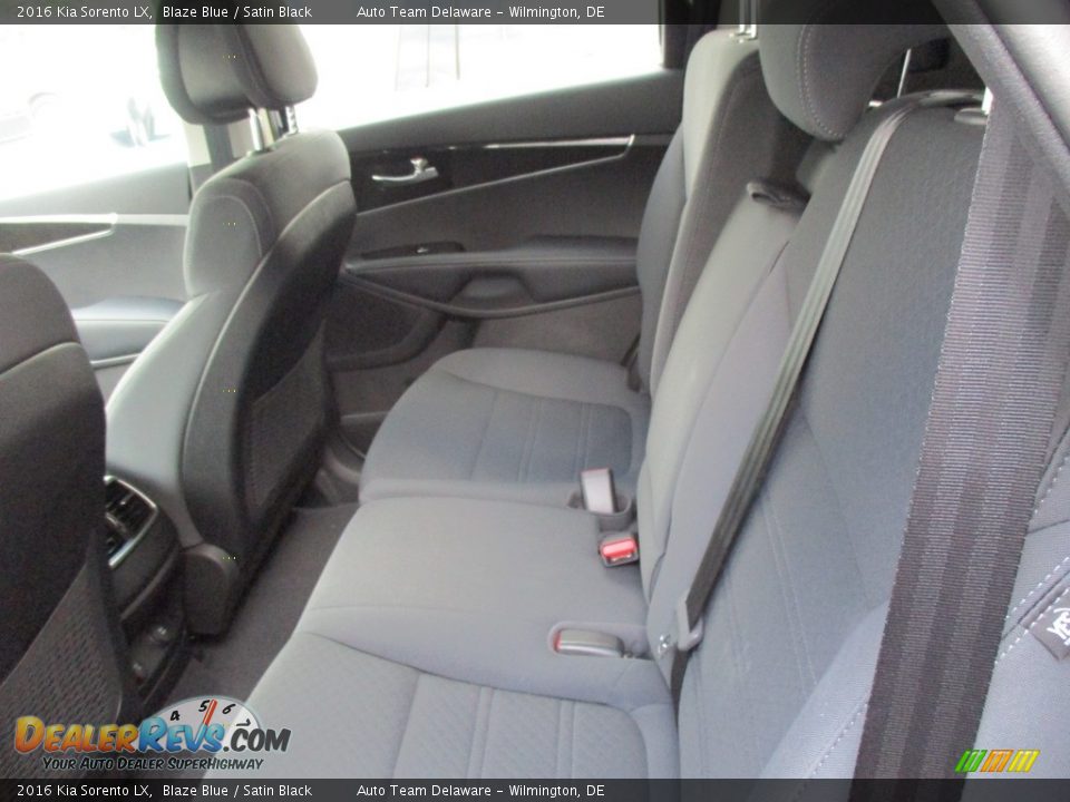 2016 Kia Sorento LX Blaze Blue / Satin Black Photo #10