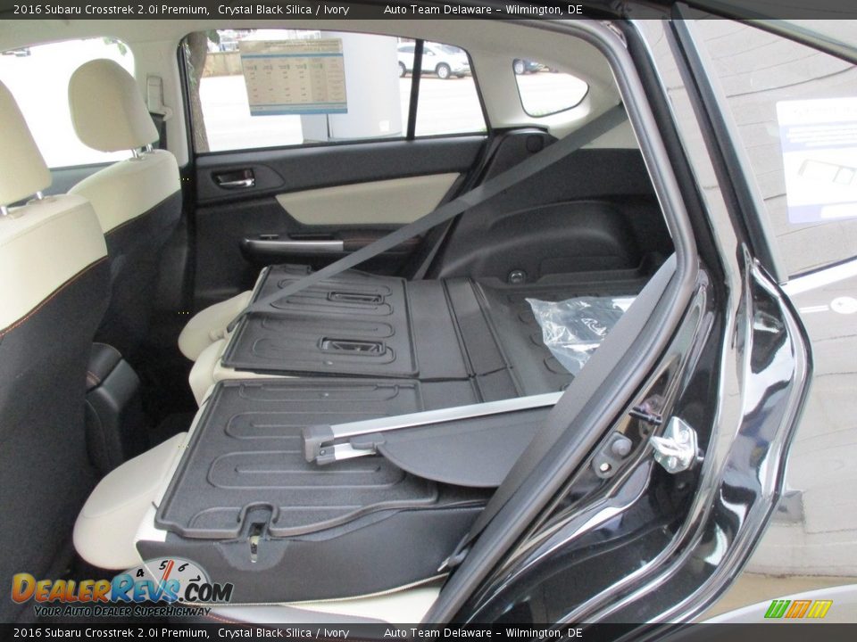 Rear Seat of 2016 Subaru Crosstrek 2.0i Premium Photo #9