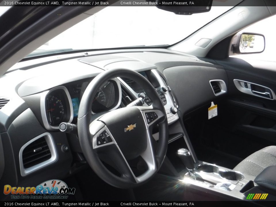 2016 Chevrolet Equinox LT AWD Tungsten Metallic / Jet Black Photo #9