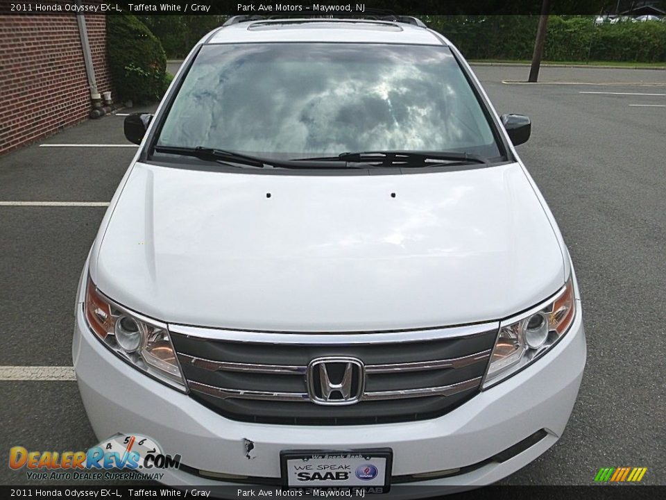2011 Honda Odyssey EX-L Taffeta White / Gray Photo #9