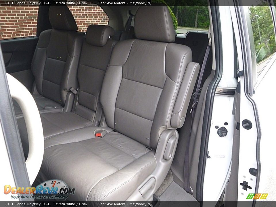 2011 Honda Odyssey EX-L Taffeta White / Gray Photo #13