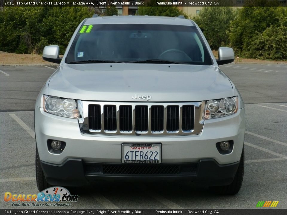 2011 Jeep Grand Cherokee Laredo X Package 4x4 Bright Silver Metallic / Black Photo #25