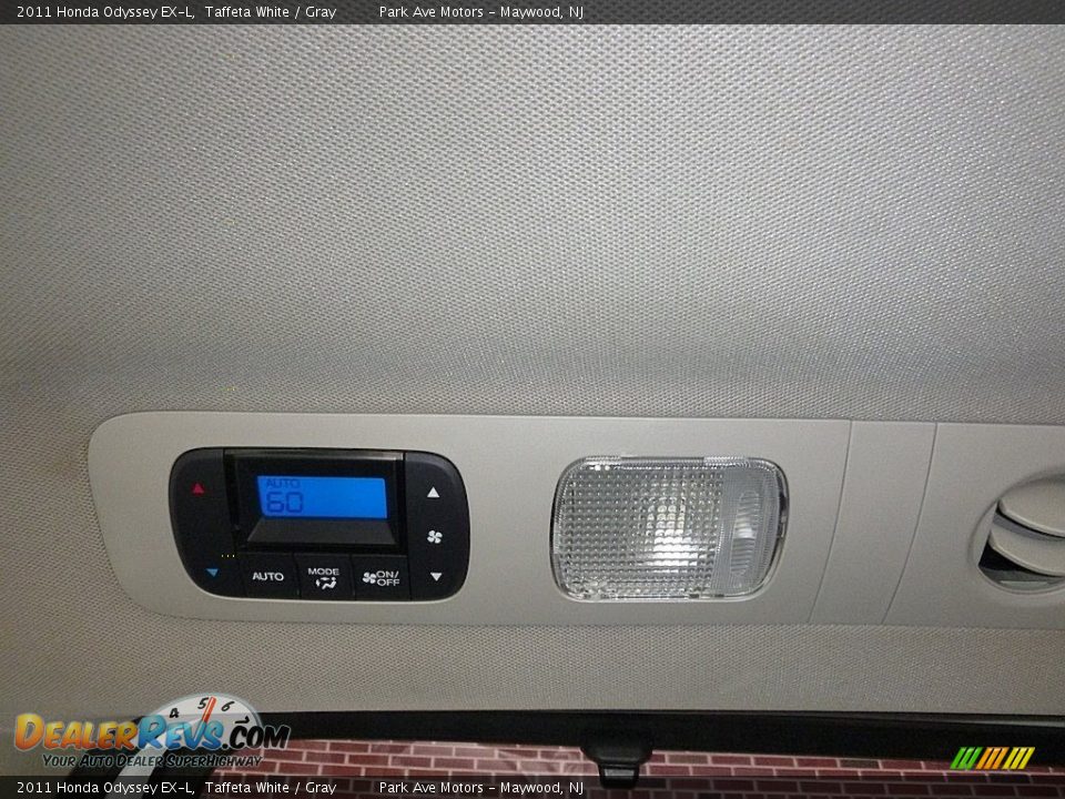 2011 Honda Odyssey EX-L Taffeta White / Gray Photo #16