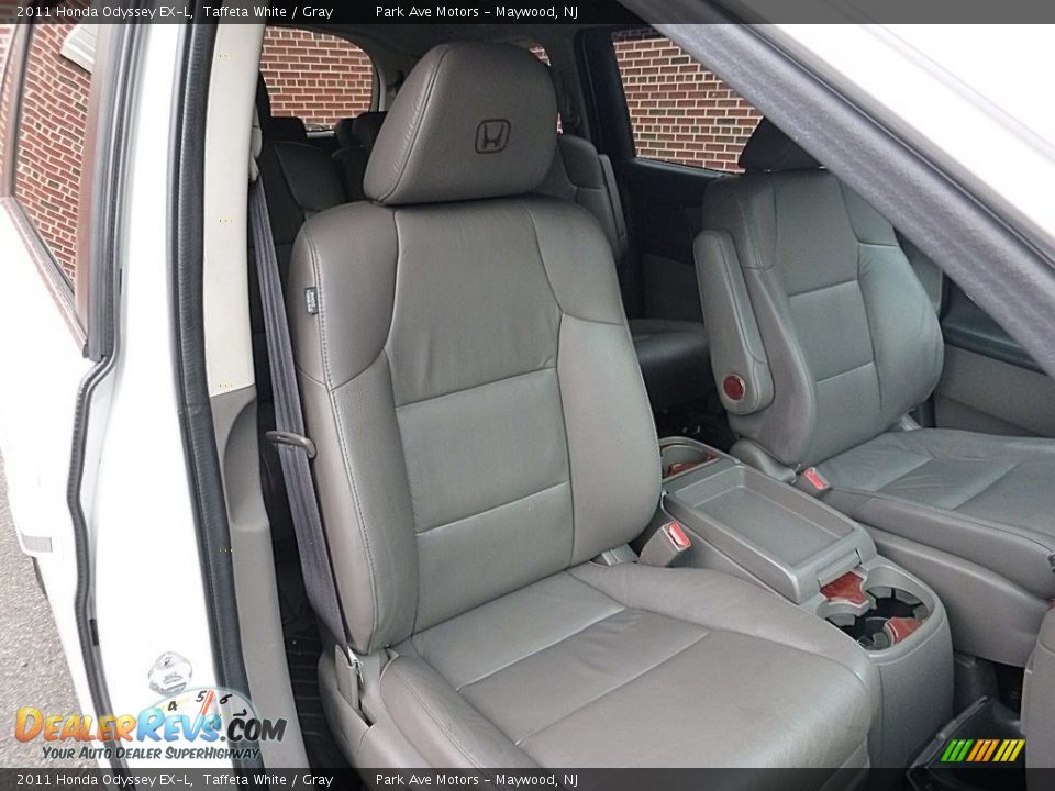 2011 Honda Odyssey EX-L Taffeta White / Gray Photo #19
