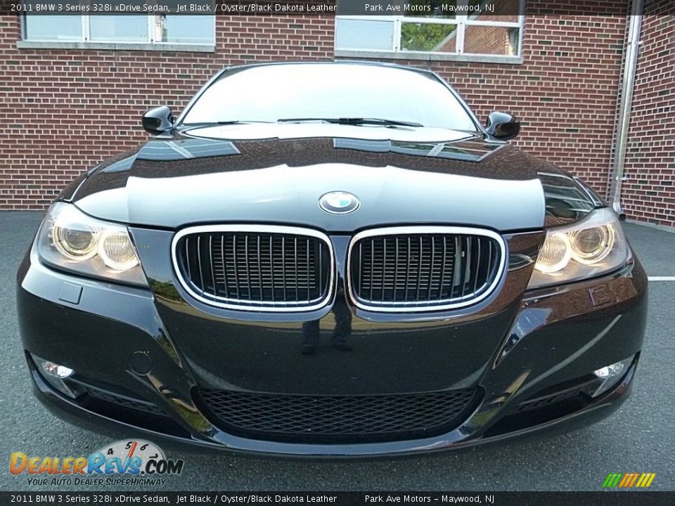 2011 BMW 3 Series 328i xDrive Sedan Jet Black / Oyster/Black Dakota Leather Photo #8