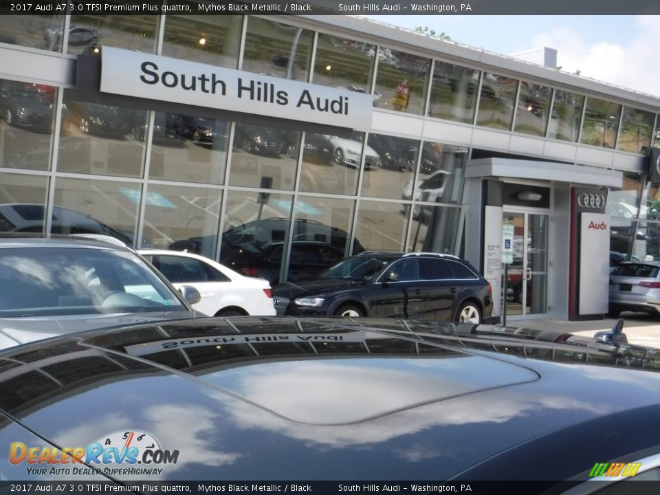 2017 Audi A7 3.0 TFSI Premium Plus quattro Mythos Black Metallic / Black Photo #4