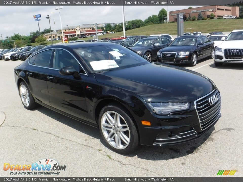 Front 3/4 View of 2017 Audi A7 3.0 TFSI Premium Plus quattro Photo #9