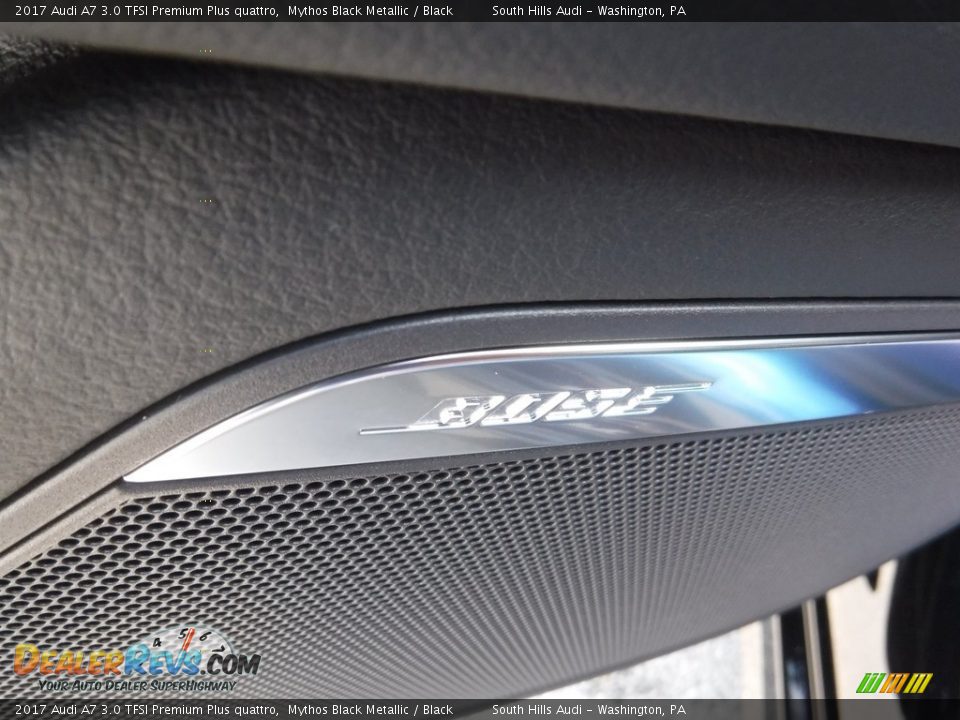 2017 Audi A7 3.0 TFSI Premium Plus quattro Mythos Black Metallic / Black Photo #20