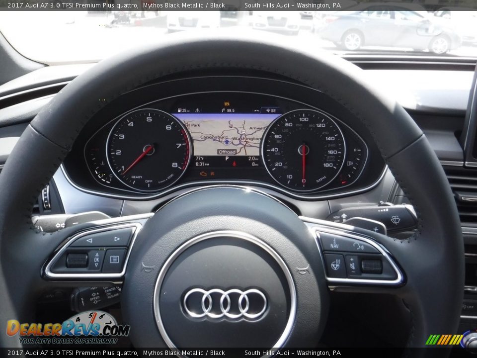 2017 Audi A7 3.0 TFSI Premium Plus quattro Steering Wheel Photo #26