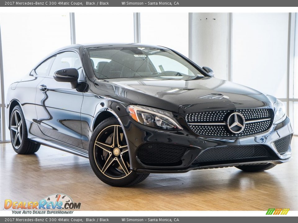 Front 3/4 View of 2017 Mercedes-Benz C 300 4Matic Coupe Photo #12