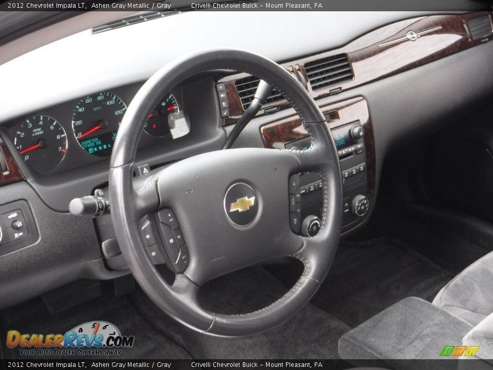2012 Chevrolet Impala LT Ashen Gray Metallic / Gray Photo #12