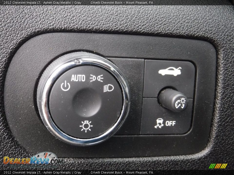 2012 Chevrolet Impala LT Ashen Gray Metallic / Gray Photo #16