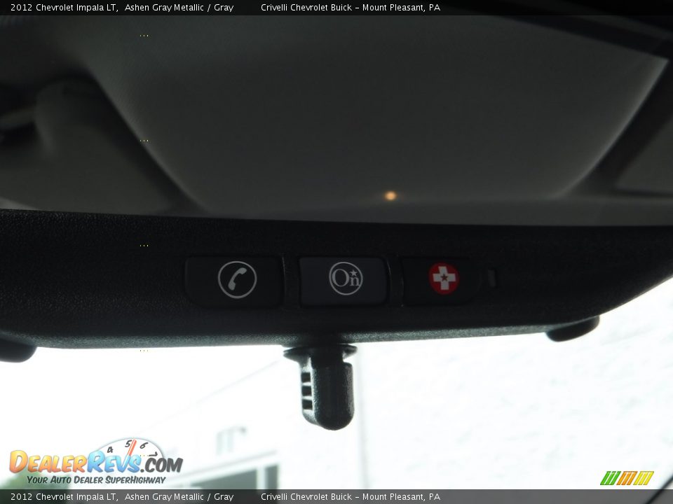 2012 Chevrolet Impala LT Ashen Gray Metallic / Gray Photo #18