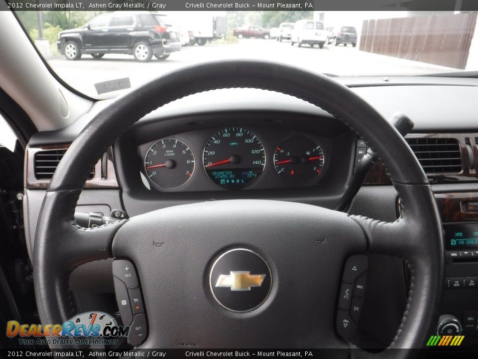 2012 Chevrolet Impala LT Ashen Gray Metallic / Gray Photo #19