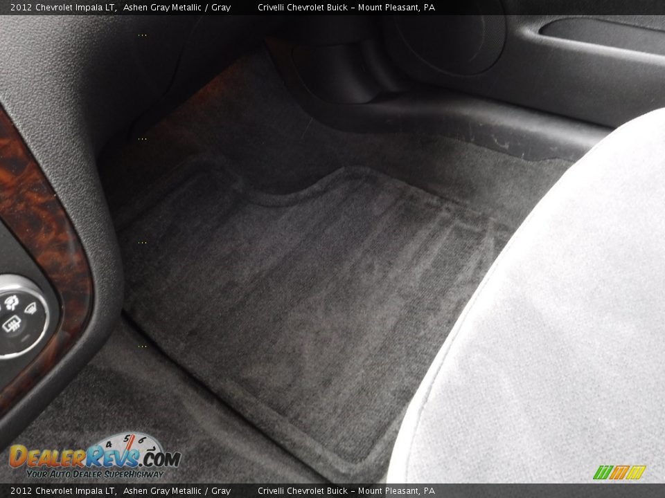 2012 Chevrolet Impala LT Ashen Gray Metallic / Gray Photo #21