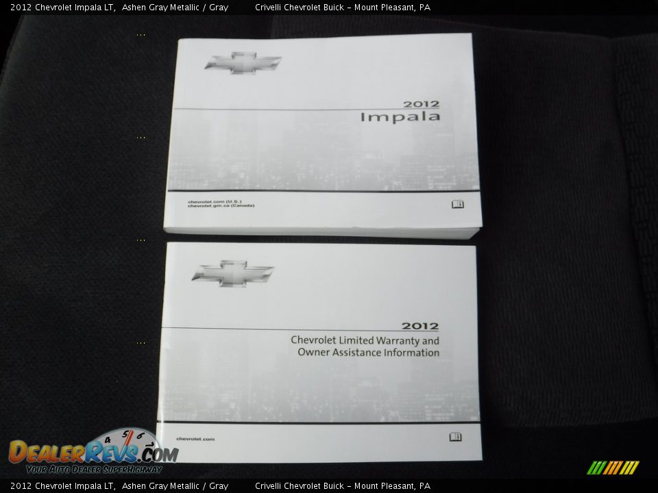 2012 Chevrolet Impala LT Ashen Gray Metallic / Gray Photo #25