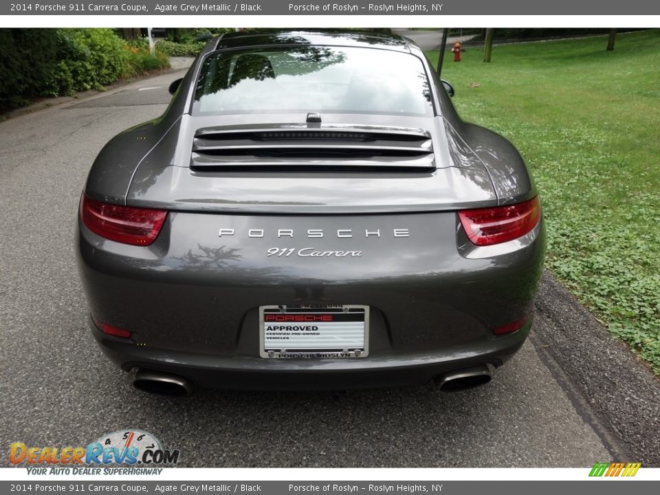 2014 Porsche 911 Carrera Coupe Agate Grey Metallic / Black Photo #5