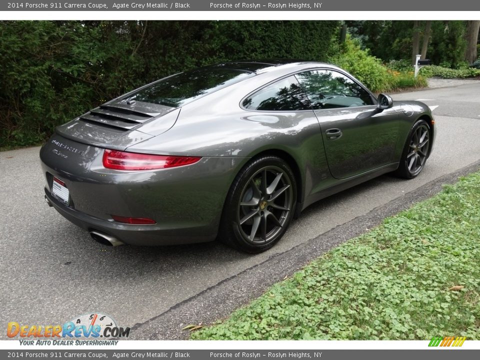 2014 Porsche 911 Carrera Coupe Agate Grey Metallic / Black Photo #6