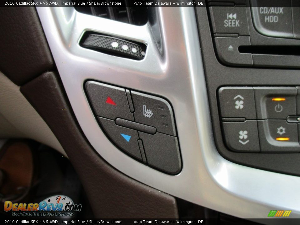 2010 Cadillac SRX 4 V6 AWD Imperial Blue / Shale/Brownstone Photo #16