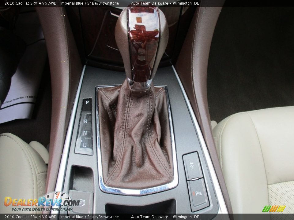 2010 Cadillac SRX 4 V6 AWD Imperial Blue / Shale/Brownstone Photo #17