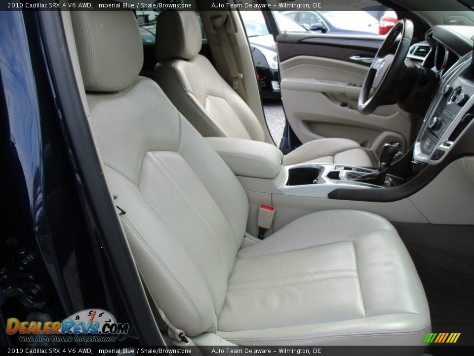 2010 Cadillac SRX 4 V6 AWD Imperial Blue / Shale/Brownstone Photo #25