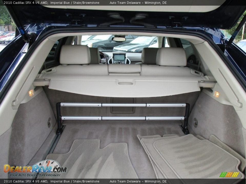 2010 Cadillac SRX 4 V6 AWD Imperial Blue / Shale/Brownstone Photo #31