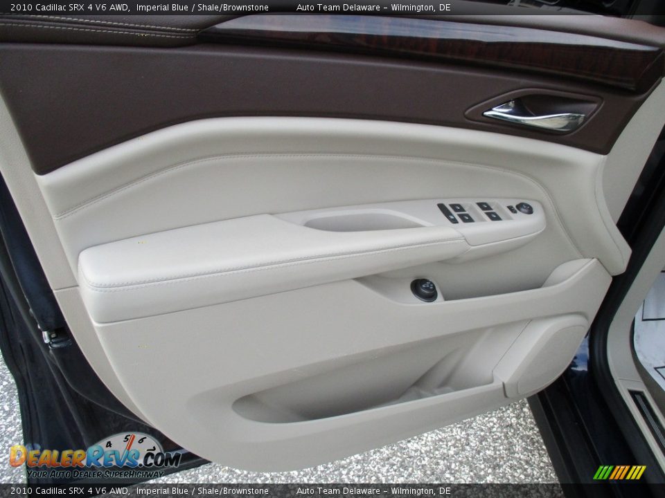 2010 Cadillac SRX 4 V6 AWD Imperial Blue / Shale/Brownstone Photo #32