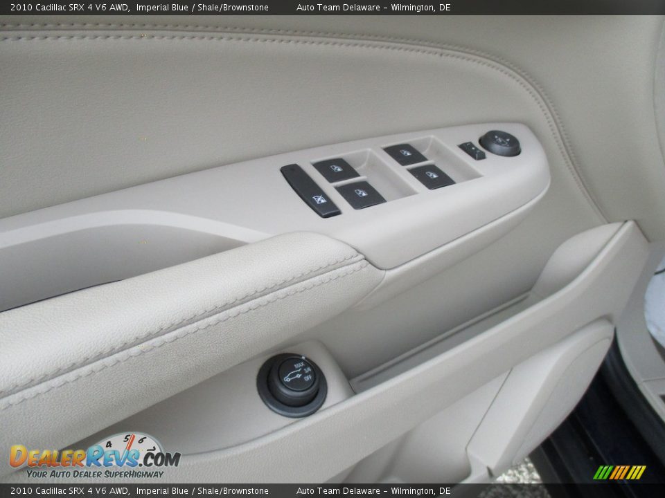 2010 Cadillac SRX 4 V6 AWD Imperial Blue / Shale/Brownstone Photo #34