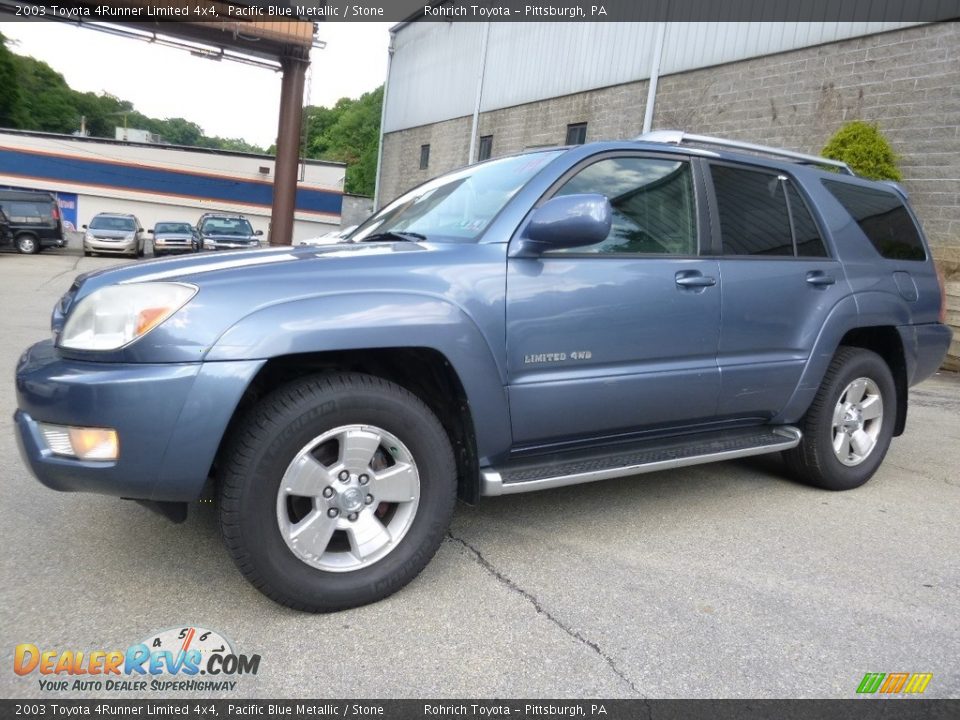 Front 3/4 View of 2003 Toyota 4Runner Limited 4x4 Photo #17